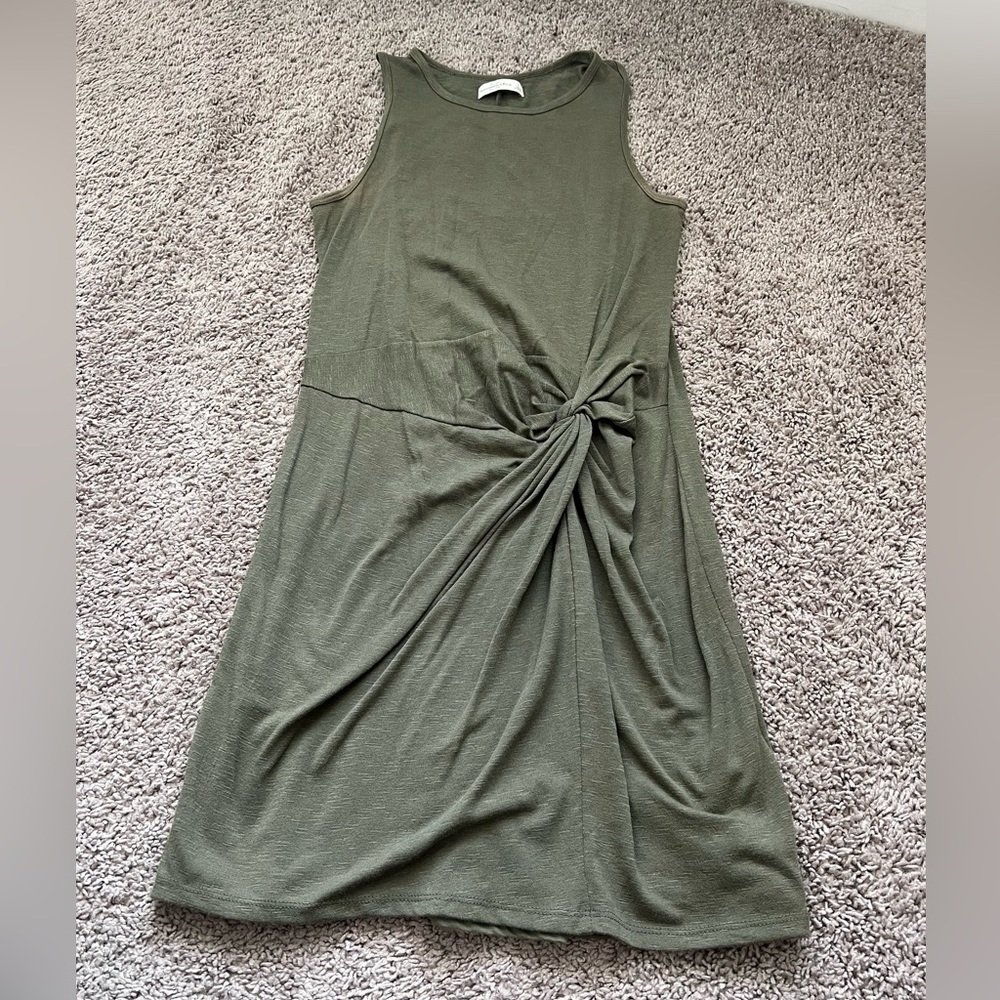 Women’s Abercrombie Dress in Army Green